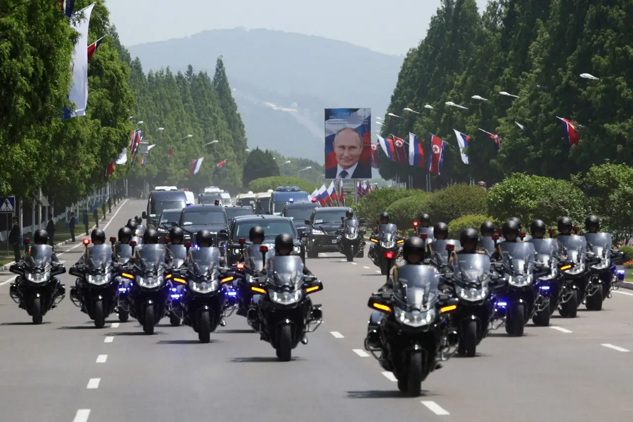 Tiba di Pyongyang, Putin...