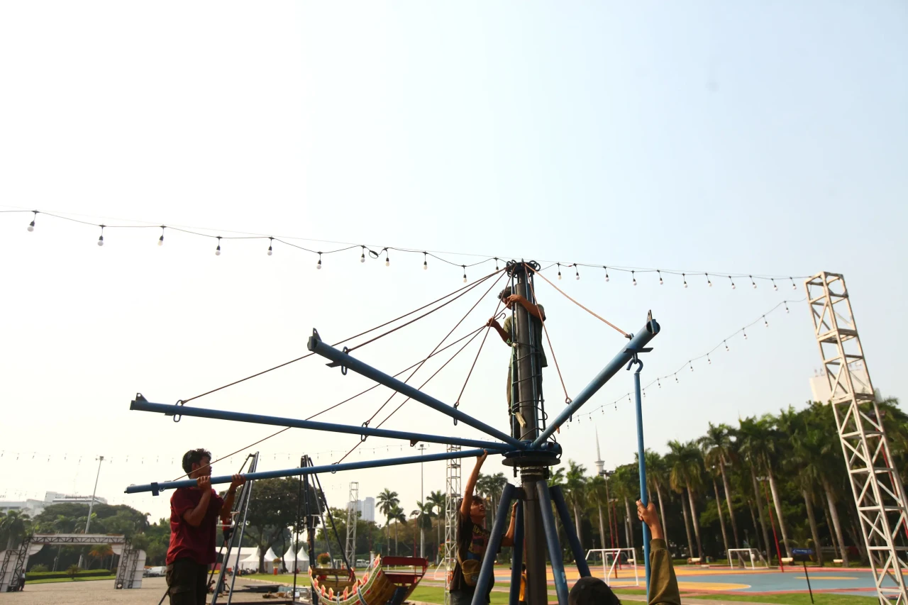Persiapan Puncak HUT...