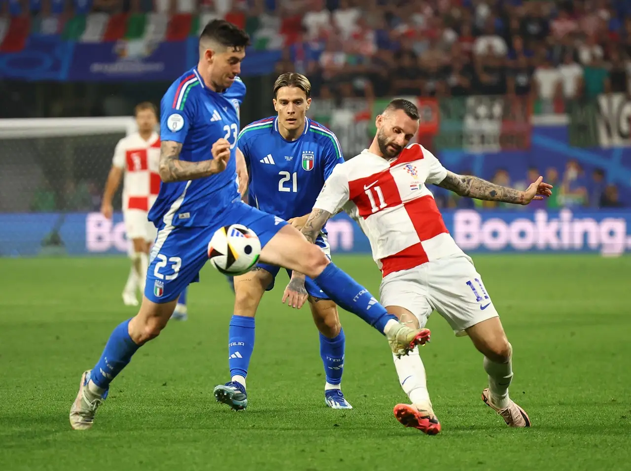 Hasil Euro 2024: Italia...