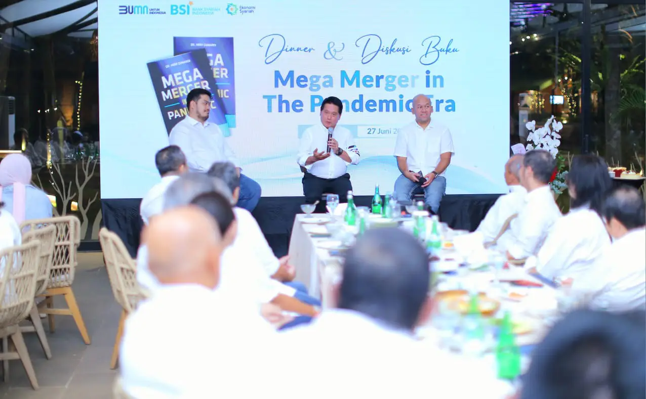 Diskusi Buku Mega Merger...