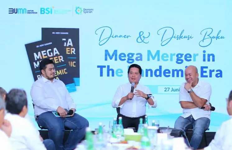 Diskusi Buku Mega Merger...