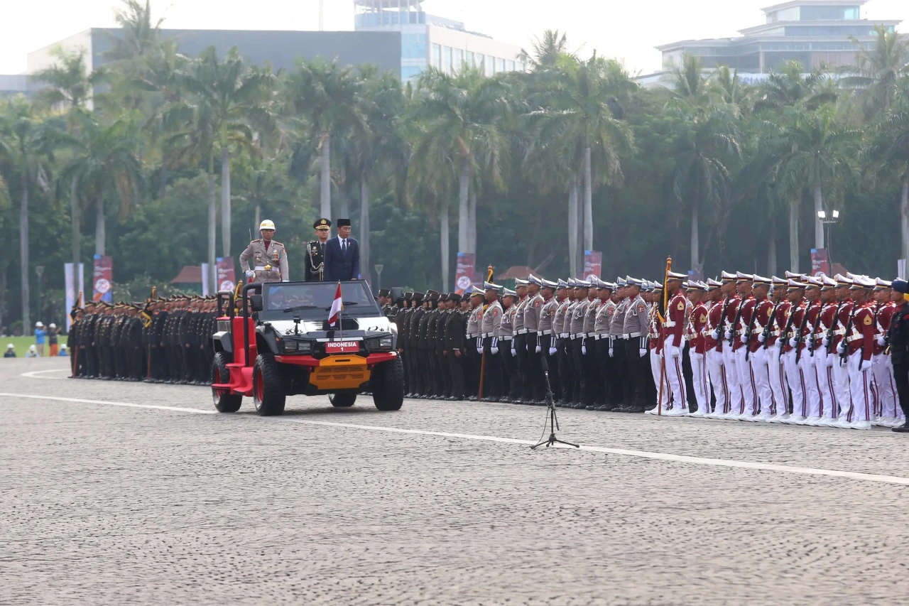 Potret Jokowi Periksa...