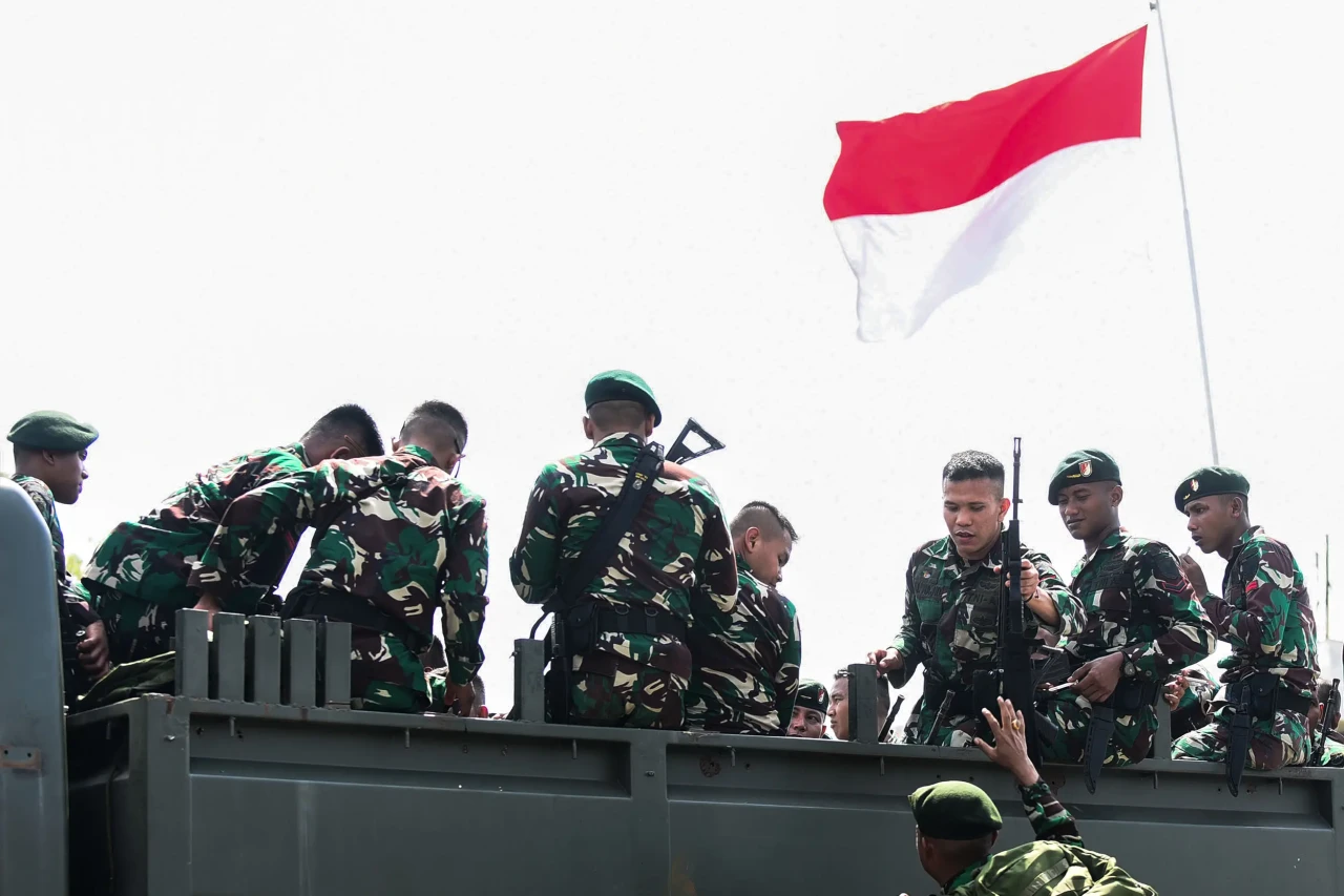 Potret Kepulangan Prajurit...