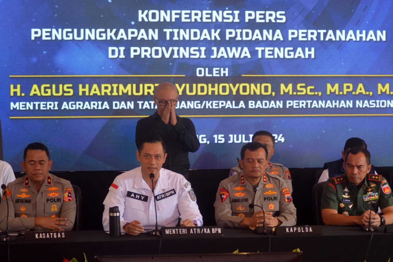 Menteri ATR/BPN AHY...