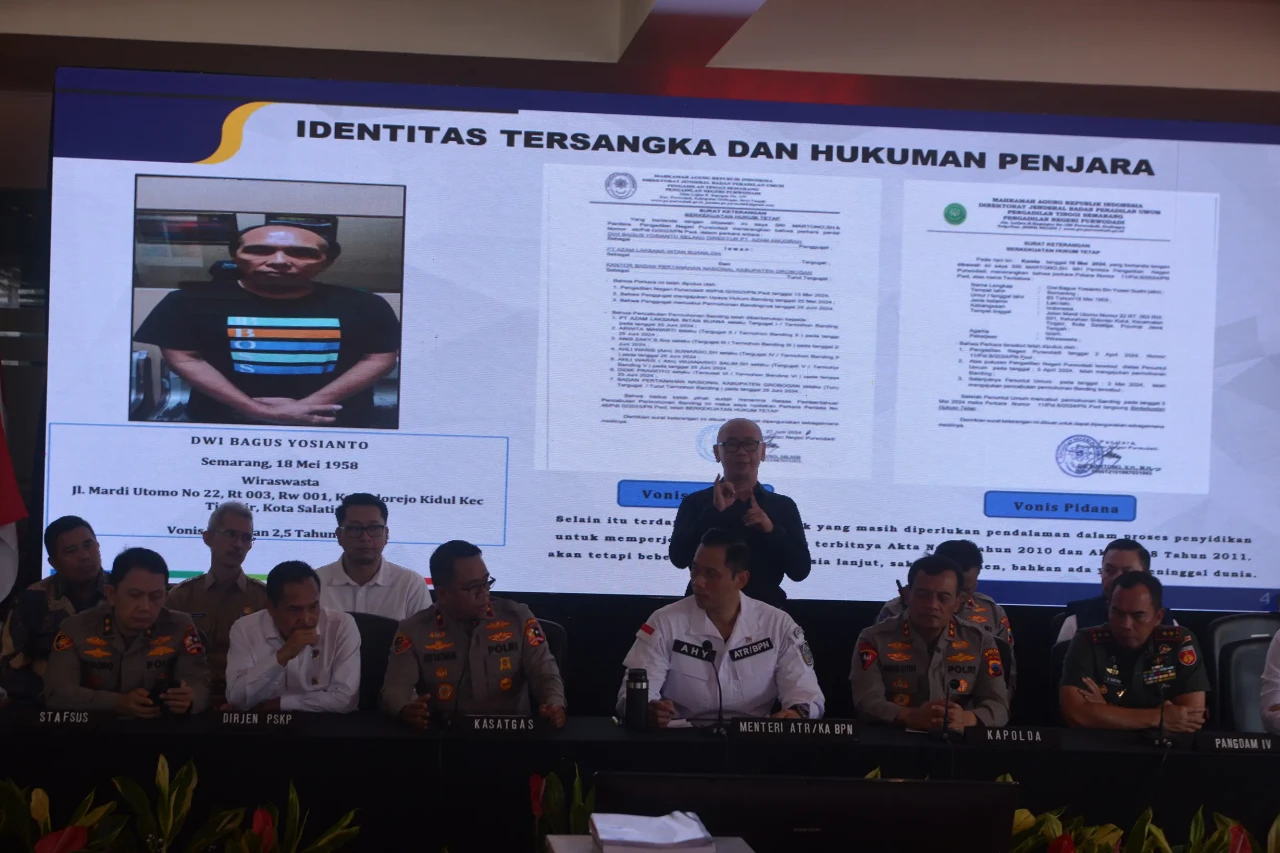 Menteri ATR/BPN AHY...