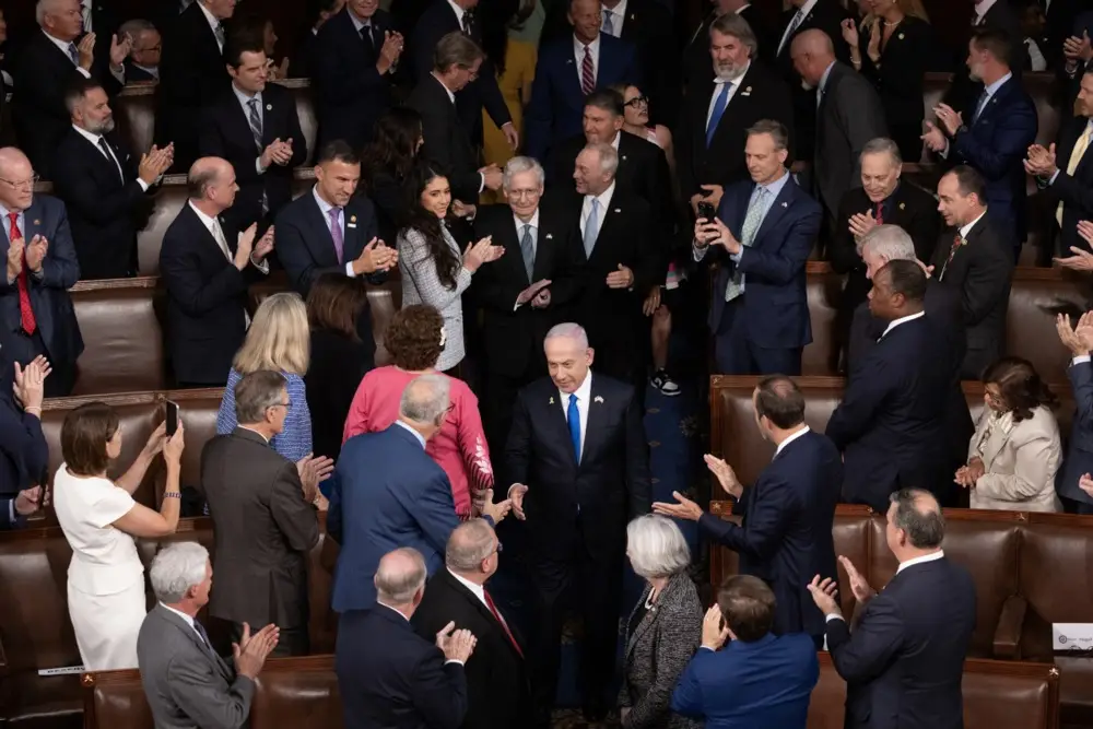 PM Israel Netanyahu...