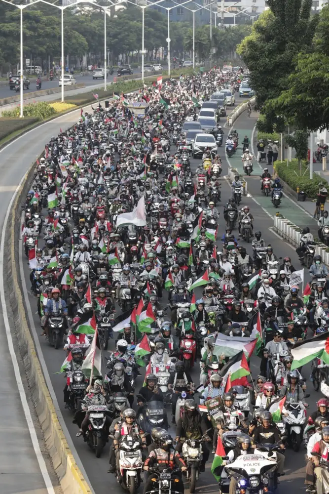 Aksi Konvoi Bela Palestina...