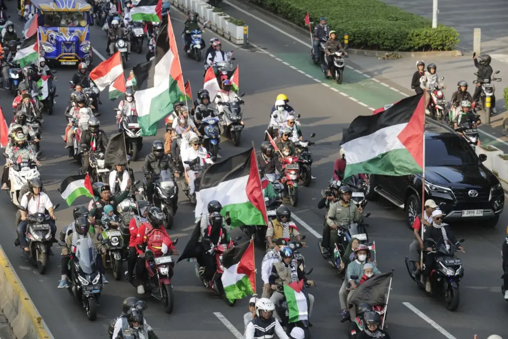 Aksi Konvoi Bela Palestina...