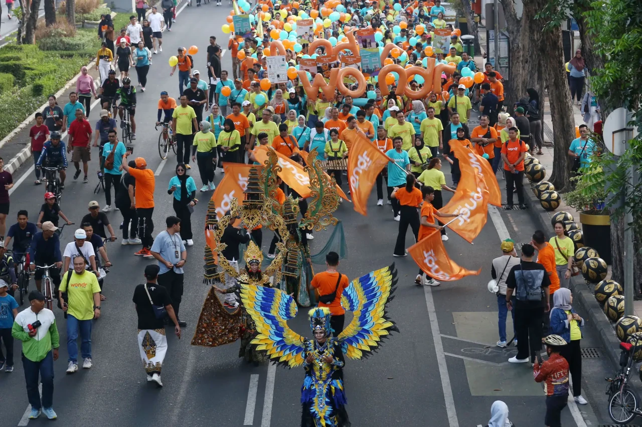 Kemeriahan wondrPARADE...