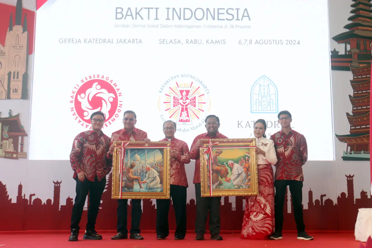 Lukisan Denny JA untuk...
