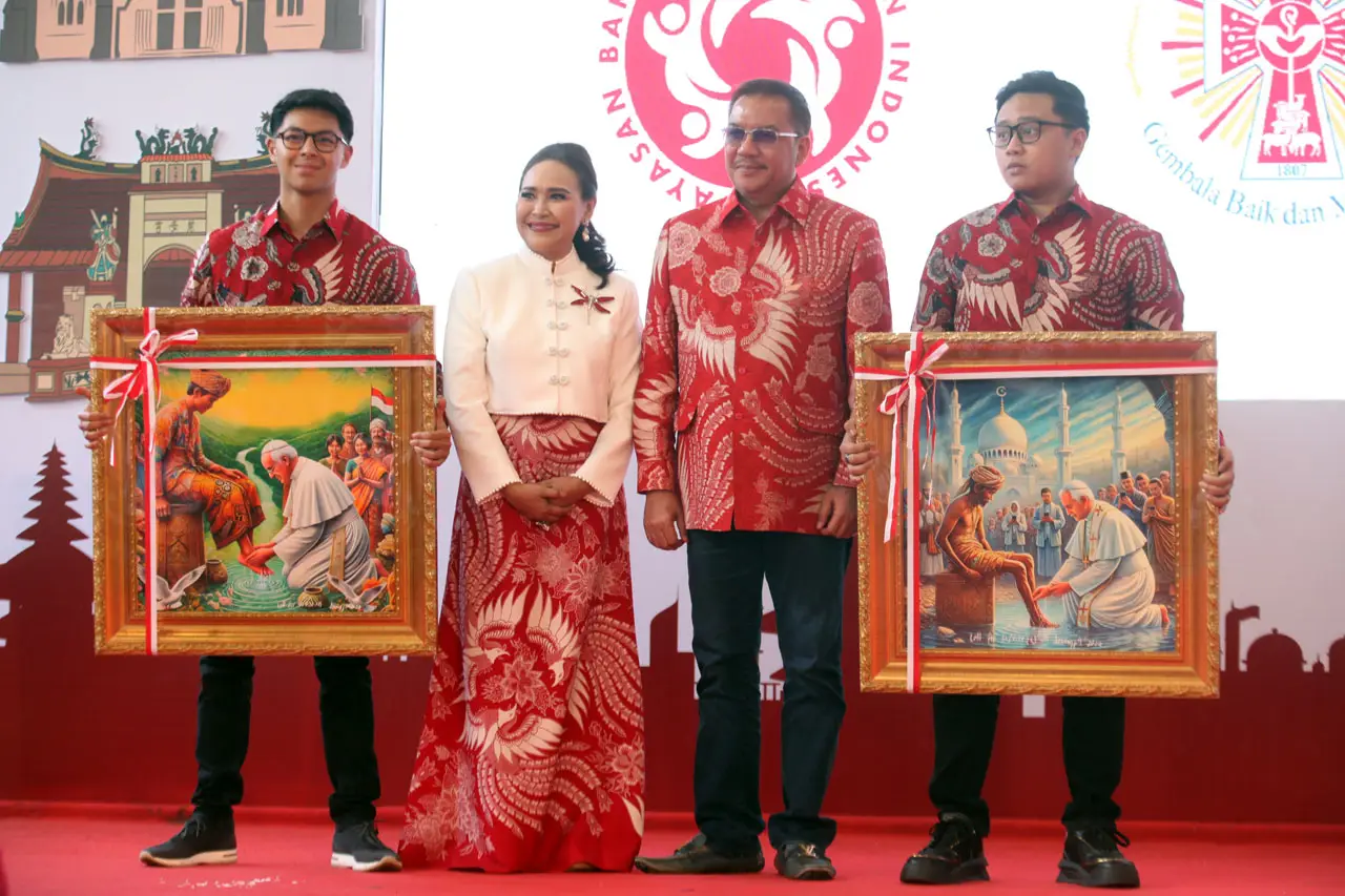 Lukisan Denny JA untuk...