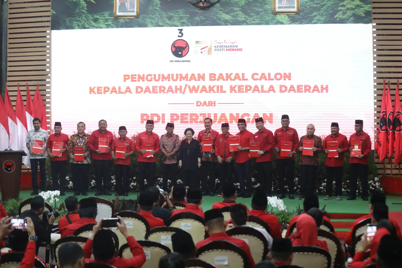 PDI Perjuangan Umumkan...