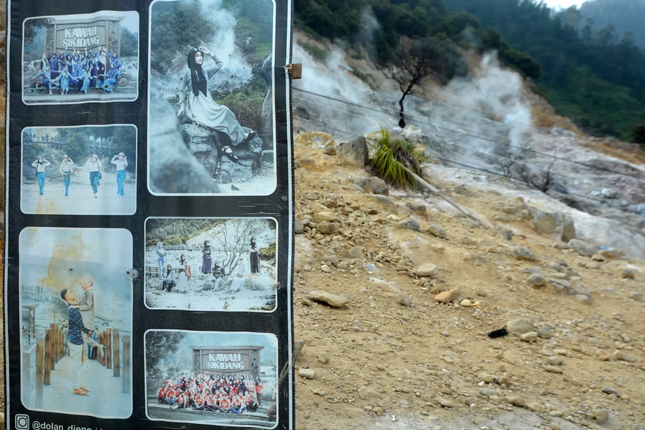 Pesona Kawah Sikidang...