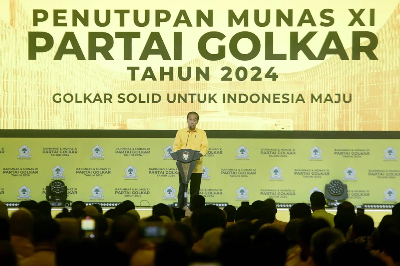 Presiden Jokowi Hadir...