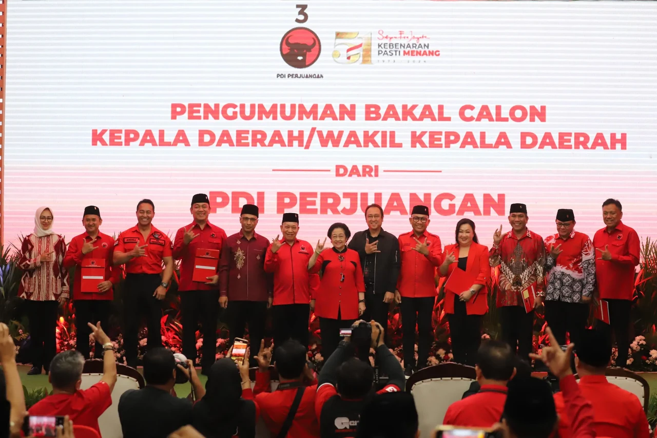 PDI Perjuangan Umumkan...