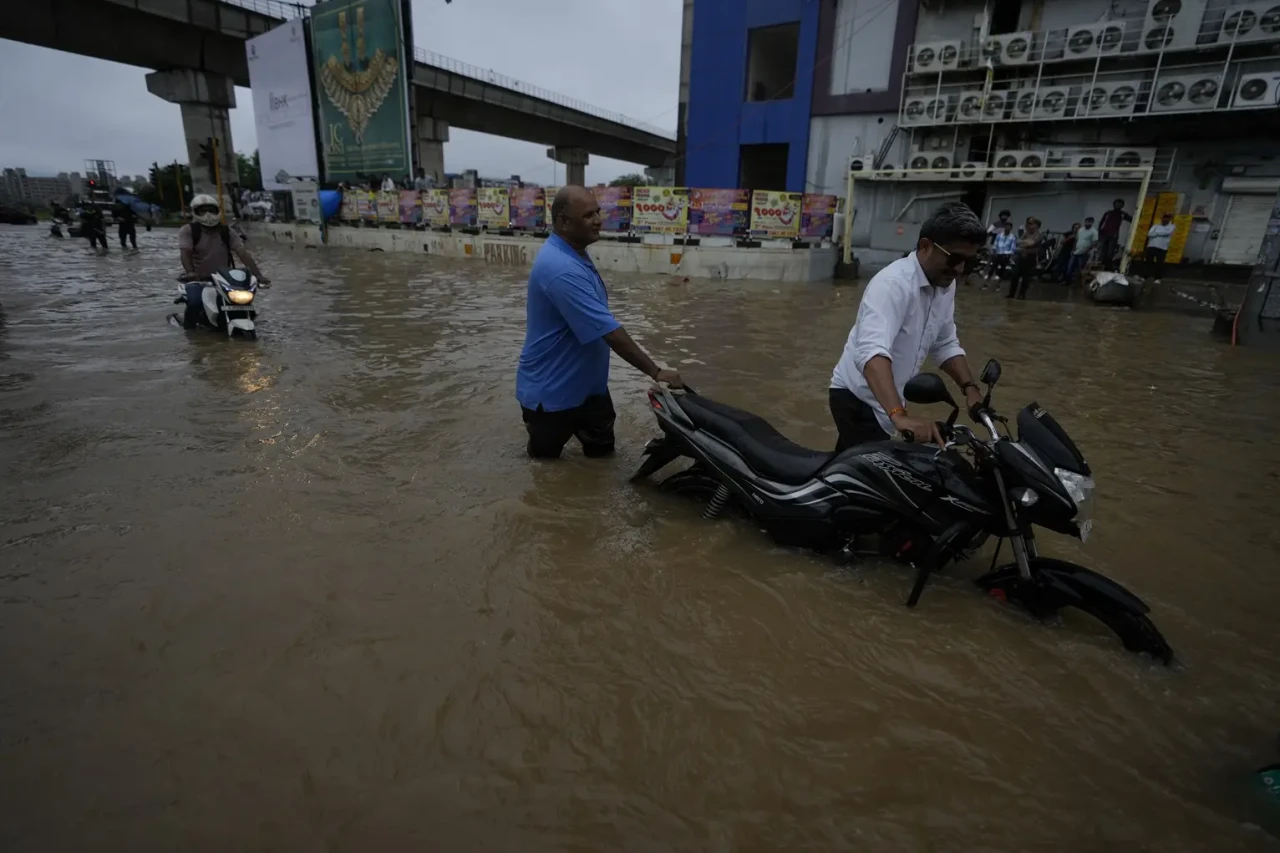 Banjir di India dan...