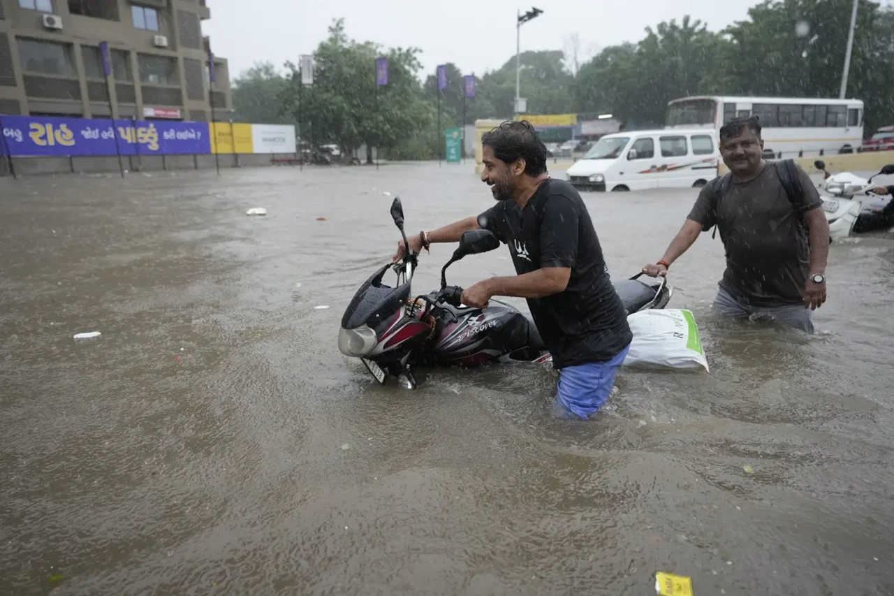 Banjir di India dan...