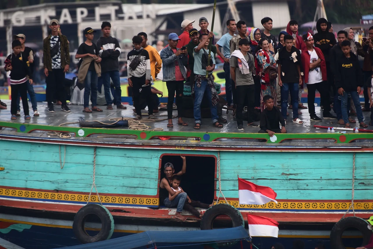 Potret Keseruan Lomba...