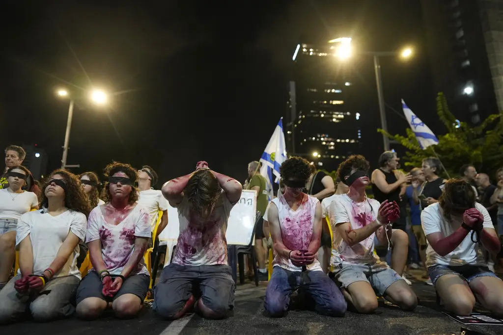 Ribuan Warga Israel...
