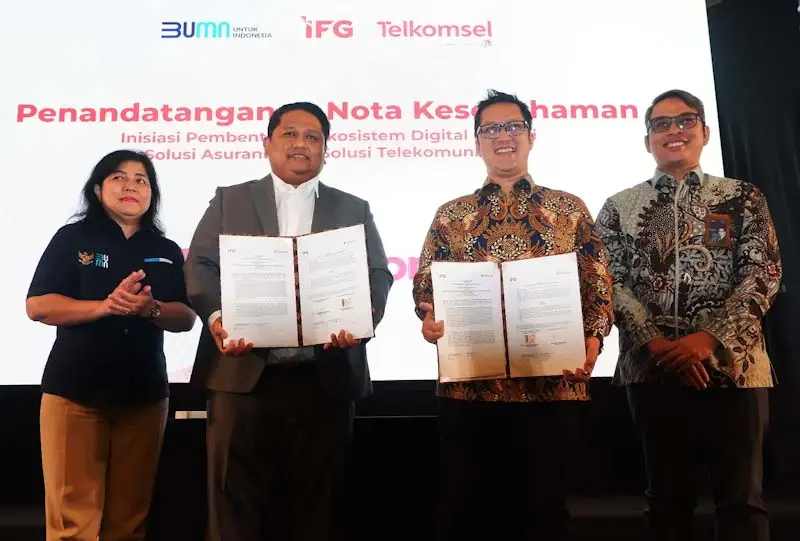 IFG dan Telkomsel Jalin...