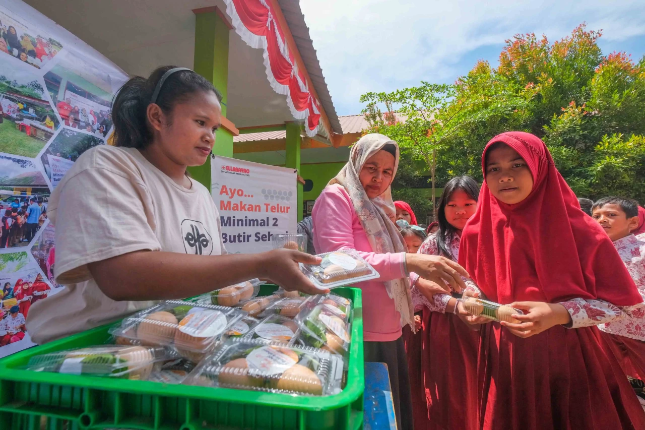Telur Omega 3 Gratis...