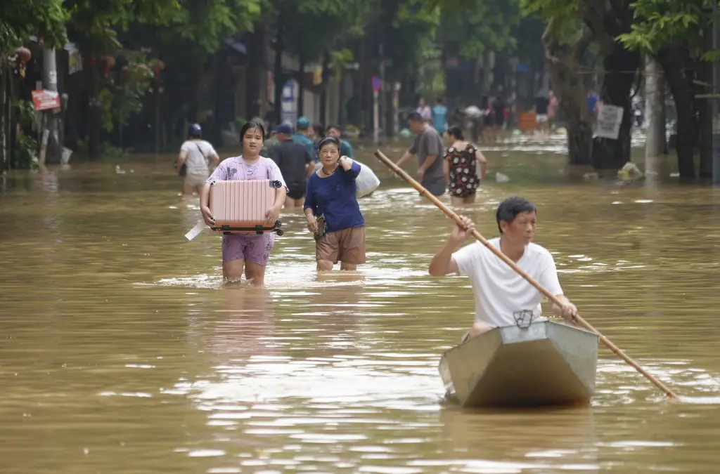 Topan Yagi di Vietnam...