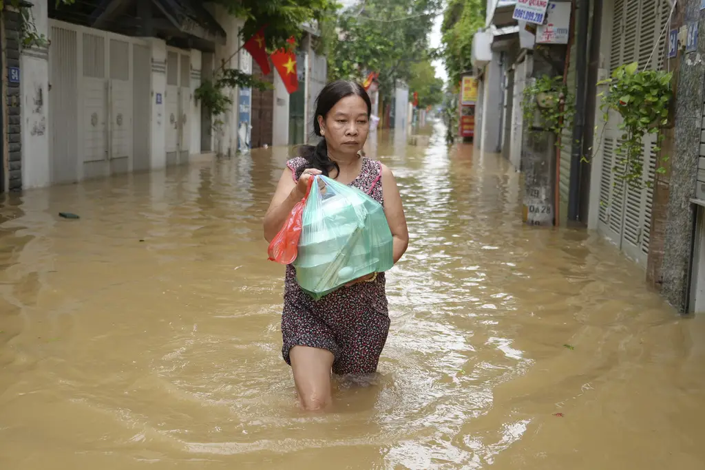 Topan Yagi di Vietnam...