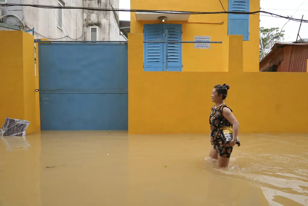 Topan Yagi di Vietnam...