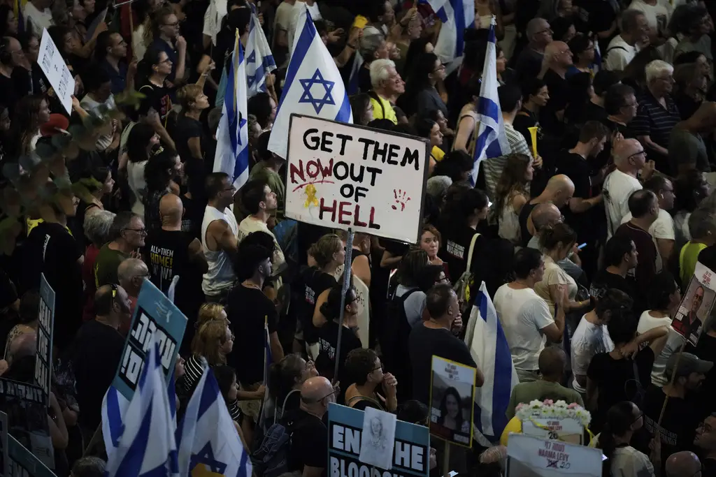 Ribuan Warga Tel Aviv...