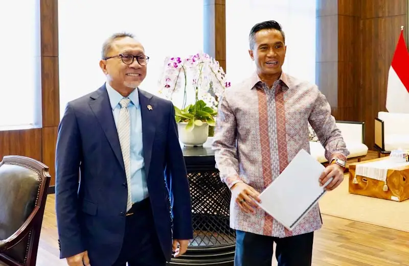 Mendag Zulkifli Hasan...