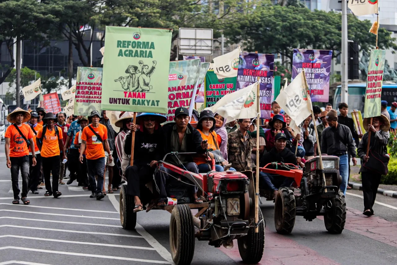 Serukan Reforma Agraria...