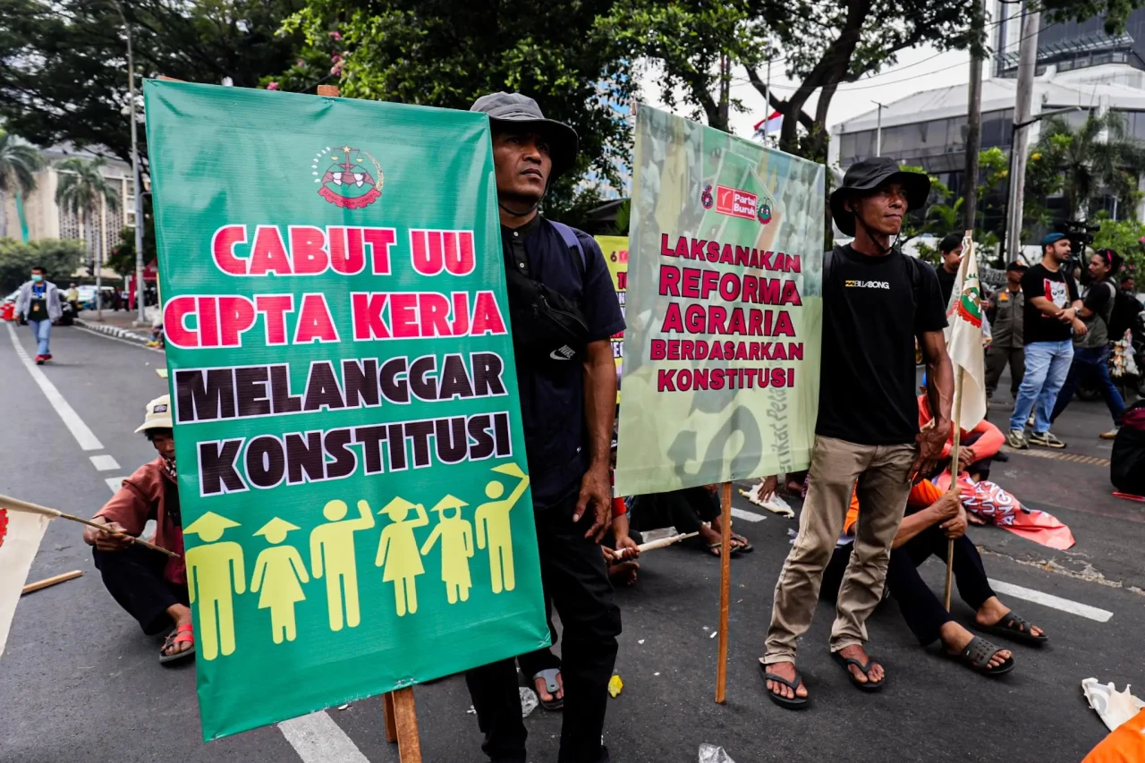 Serukan Reforma Agraria...