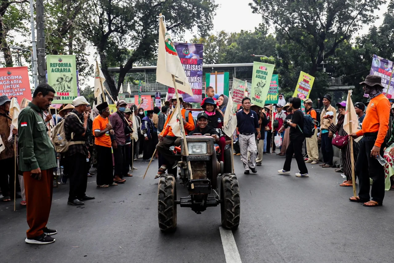 Serukan Reforma Agraria...