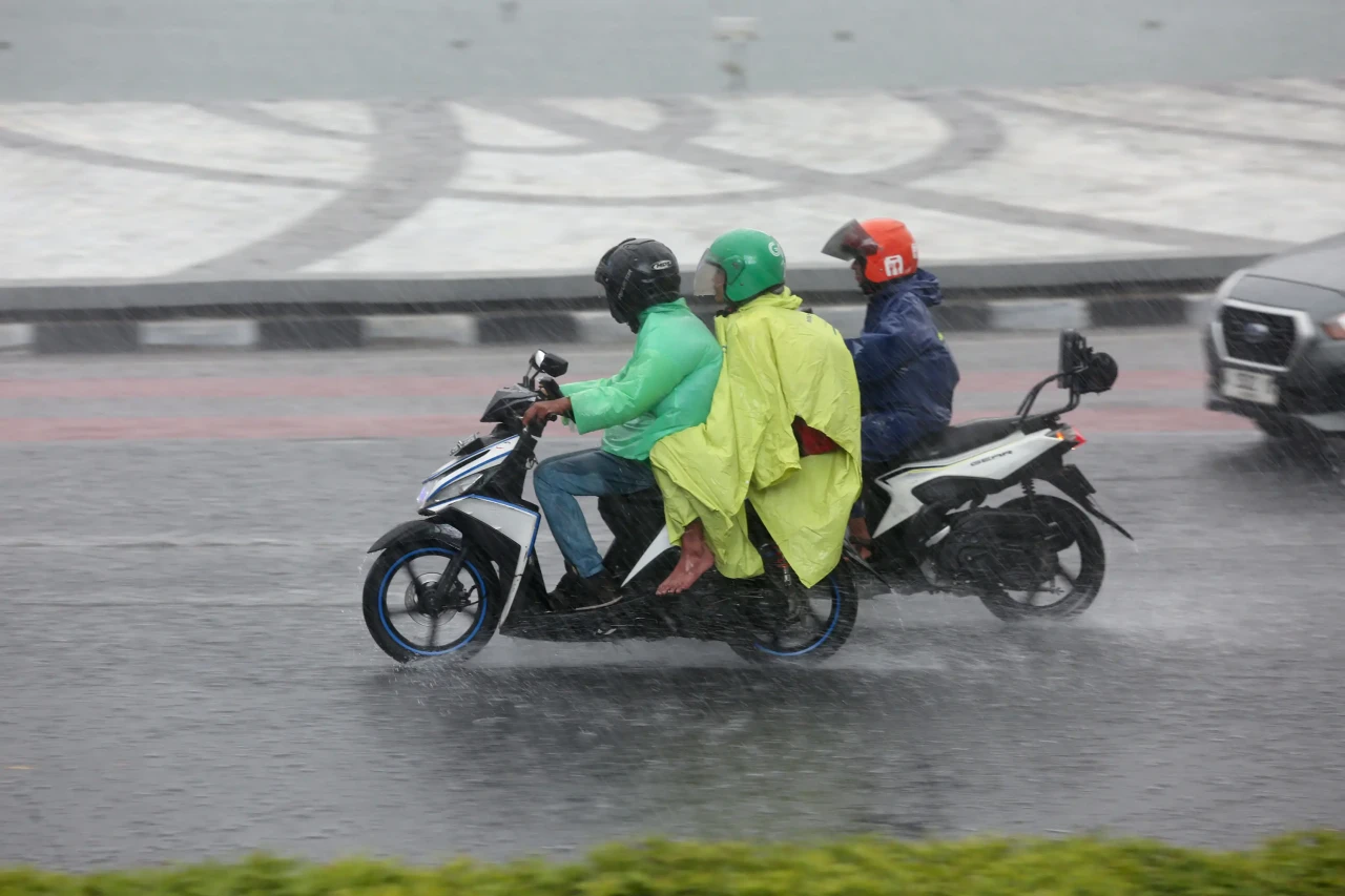 Potret Jakarta Diguyur...