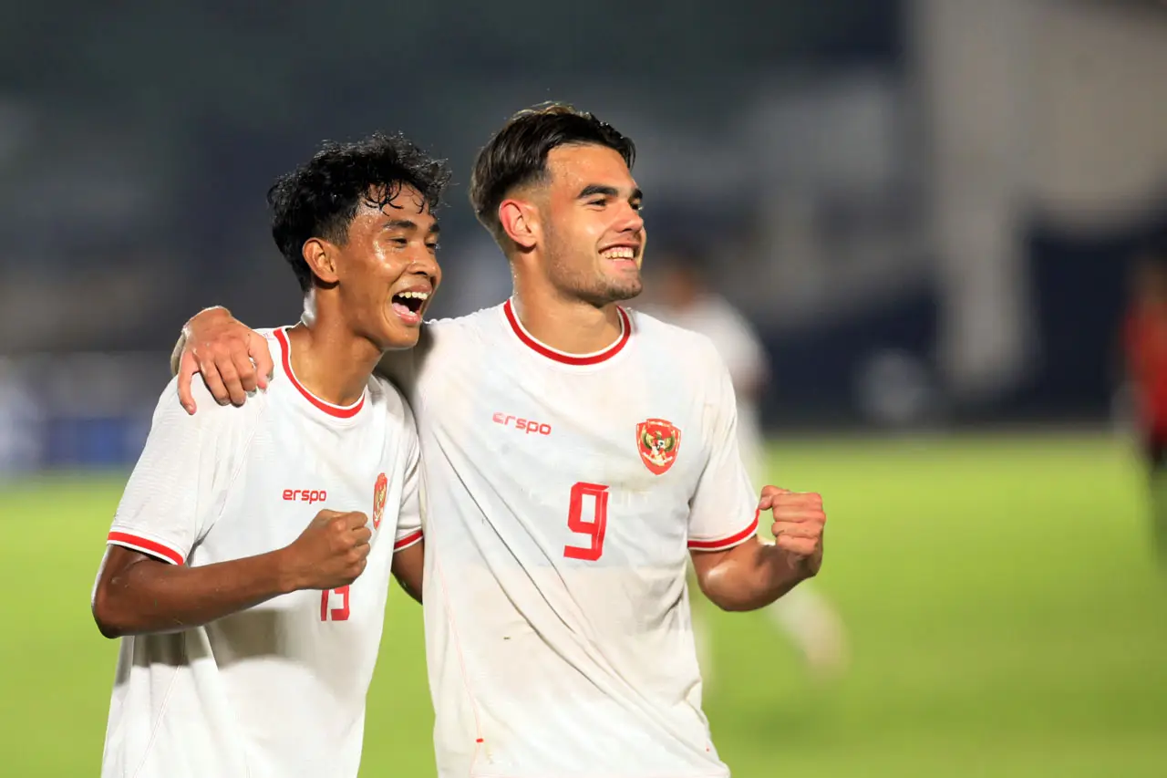Potret Kemenangan Timnas...