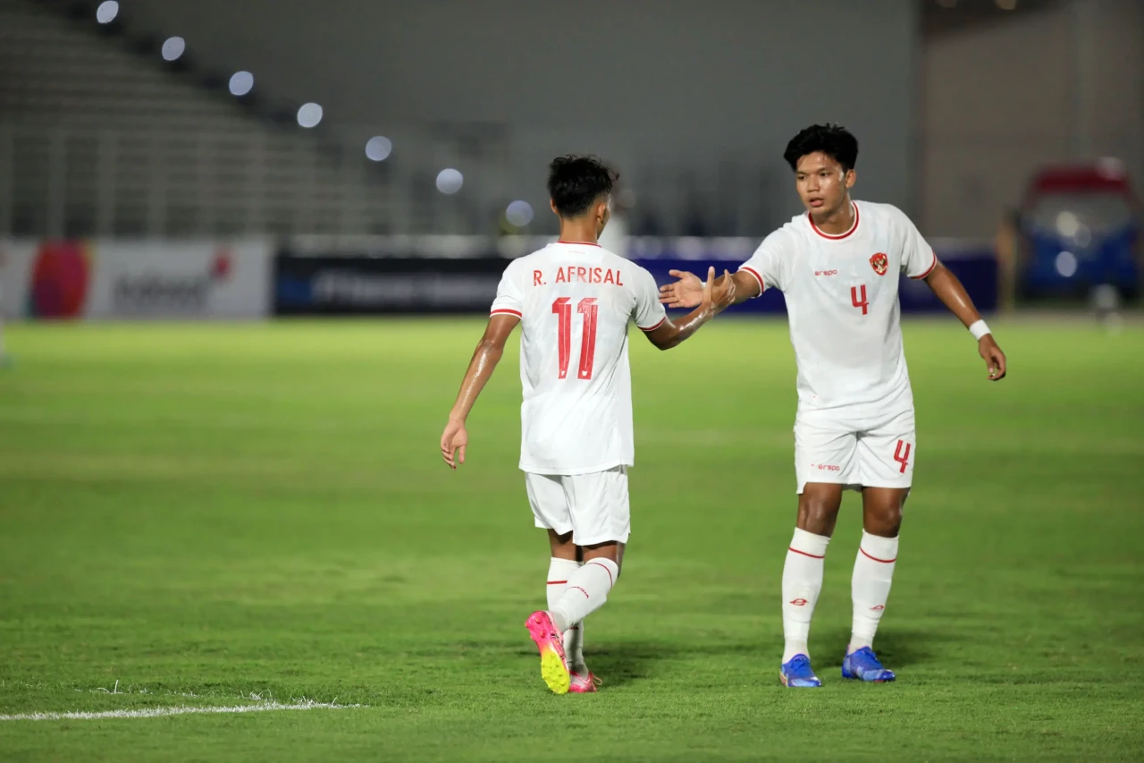 Potret Kemenangan Timnas...