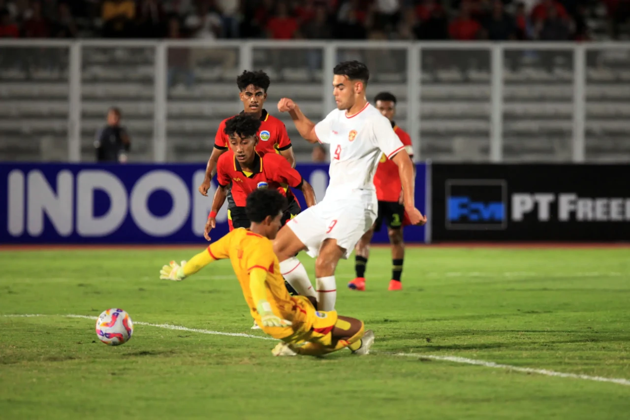 Potret Kemenangan Timnas...