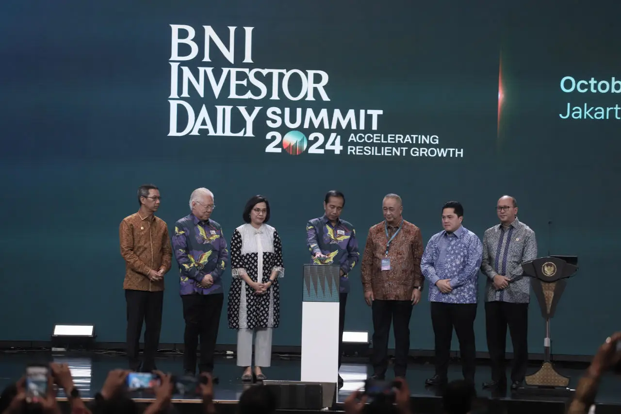 Jokowi Buka BNI Investor...