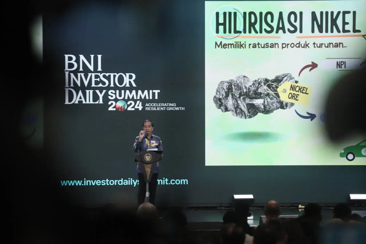 Jokowi Buka BNI Investor...