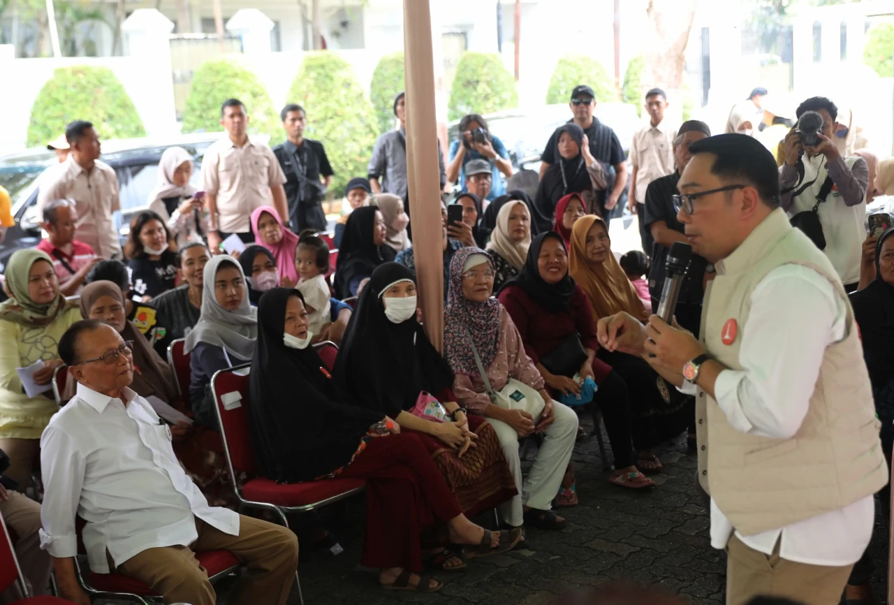 Ridwan Kamil Blusukan...