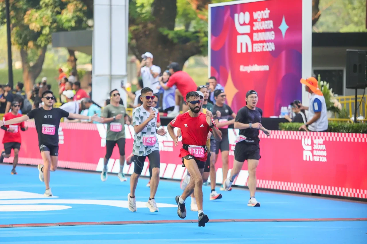 Keseruan Jakarta Running...