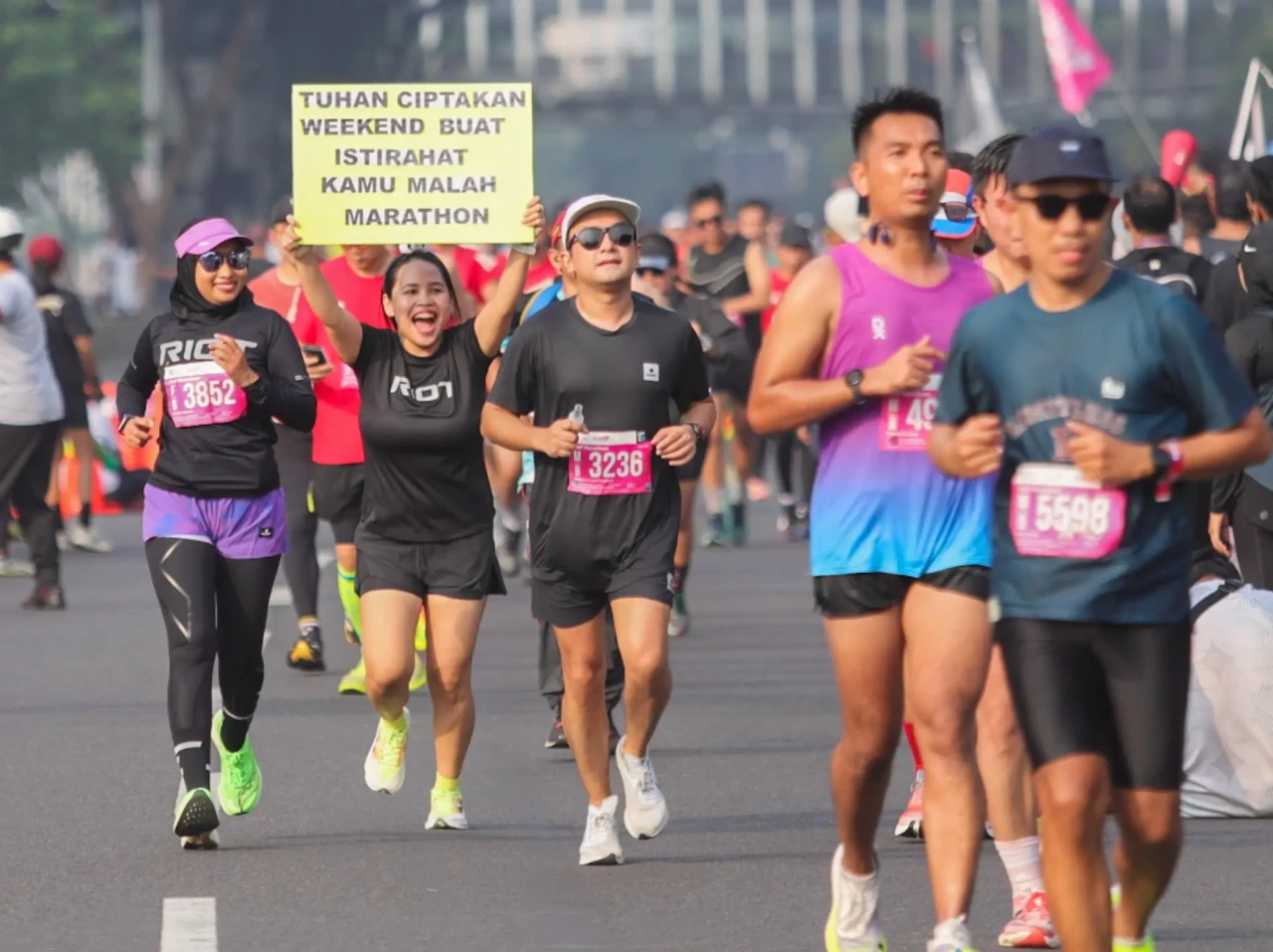 Keseruan Jakarta Running...