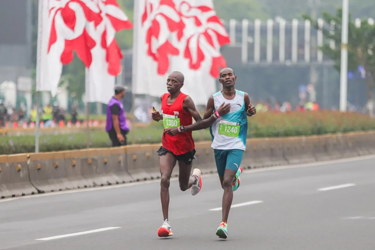 Keseruan Jakarta Running...