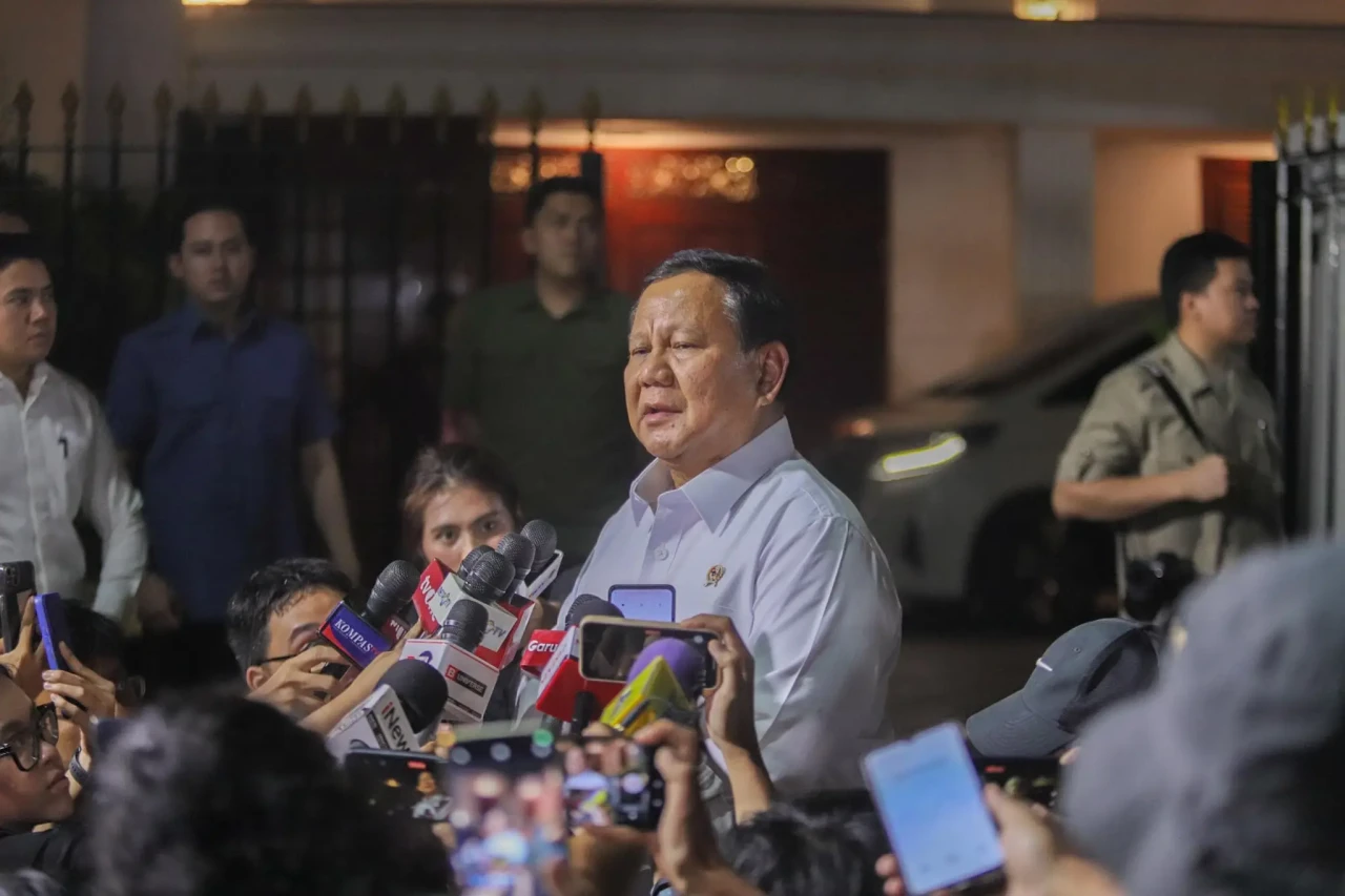 Presiden Terpilih Prabowo...