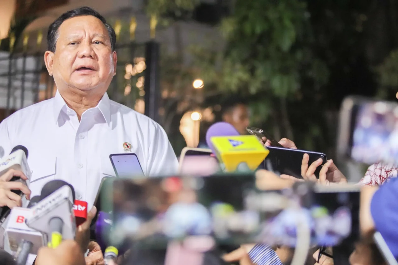 Presiden Terpilih Prabowo...