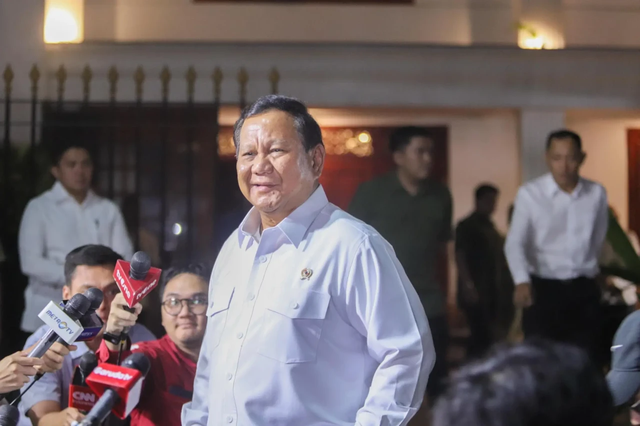 Presiden Terpilih Prabowo...