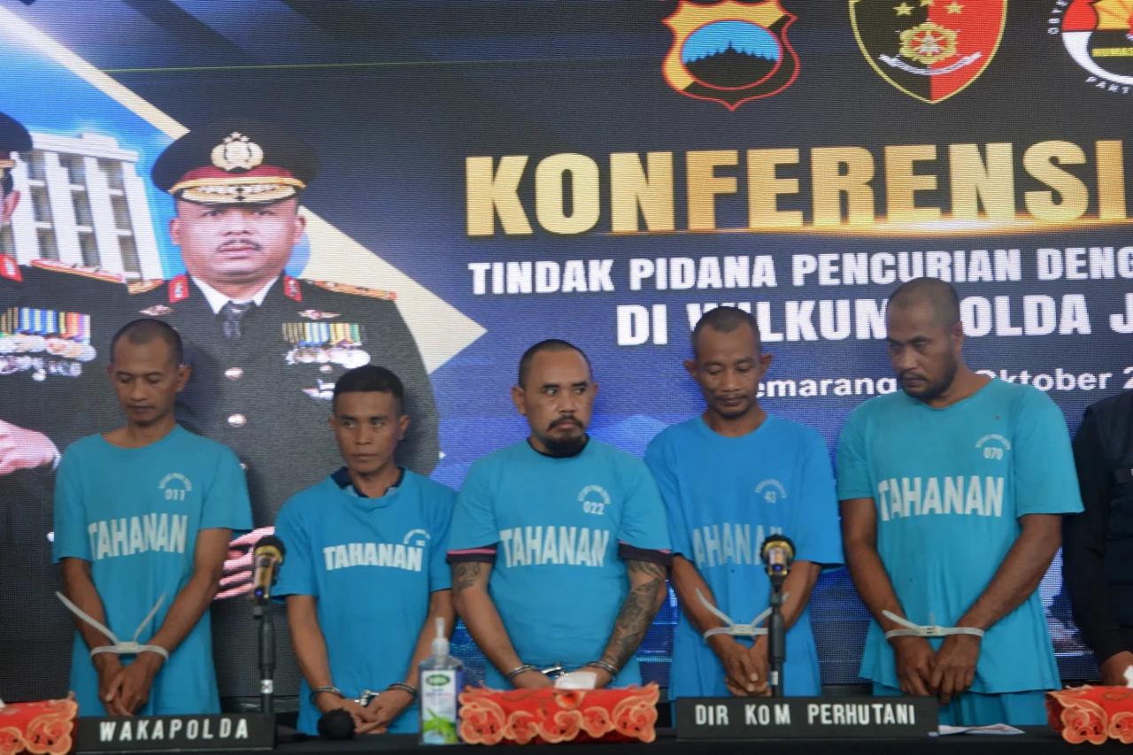 Polda Jateng Bekuk 5...