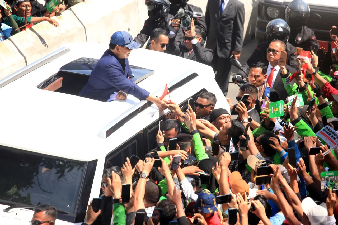 Naik Maung Garuda, Prabowo...