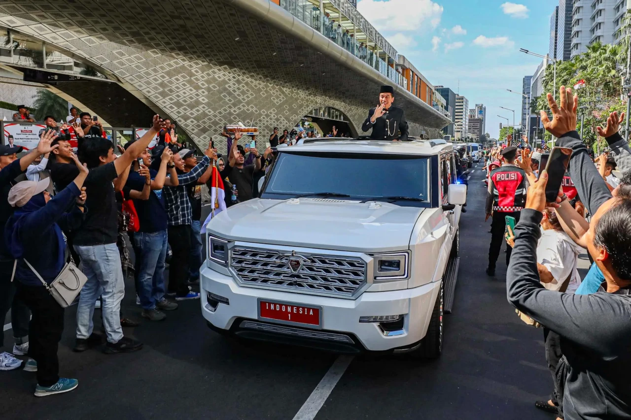 Momen Jokowi Pamitan...