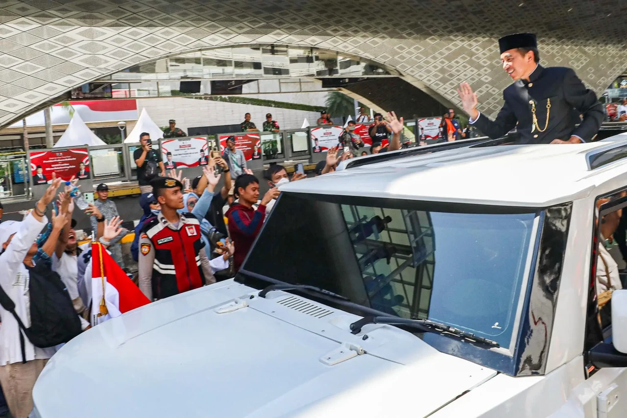 Momen Jokowi Pamitan...